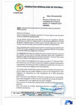 Senegal telah mengirimkan surat resmi ke FIFA meminta diskualifikasi Prancis