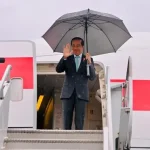 Usai menghadiri rangkaian KTT APEC di AS, Jokowi kembali ke tanah air