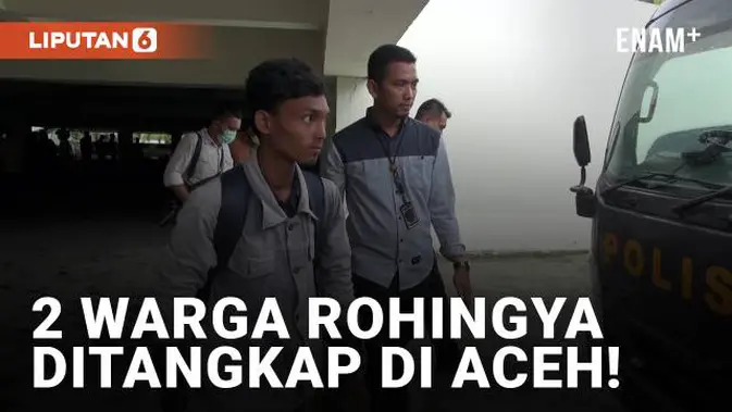 VIDEO: Polres Banda Aceh menangkap 2 warga Rohingya